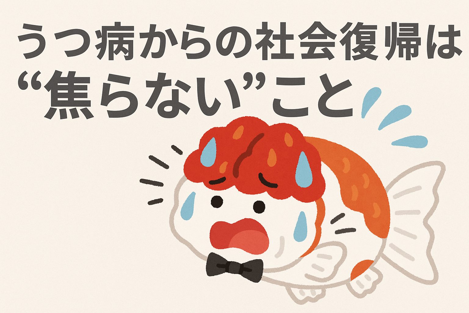 うつ病からの社会復帰は“焦らない”ことがカギだった