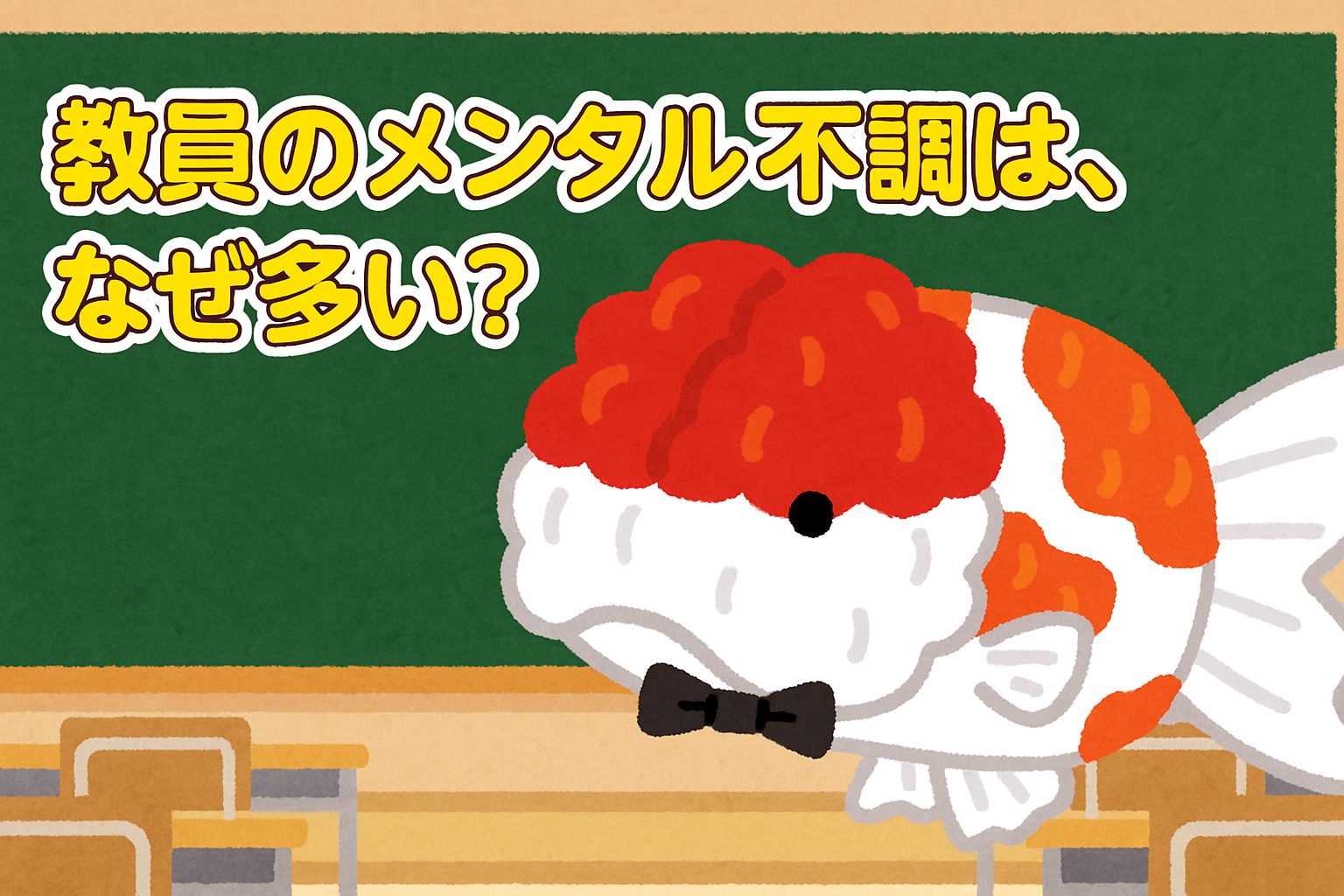 教職員がメンタル不調になりやすい理由を、うつ病個人事業主が考えてみた