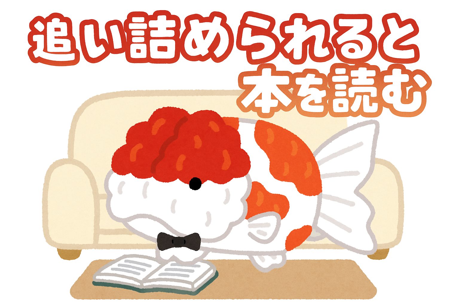 追い詰められると本を読みたくなる