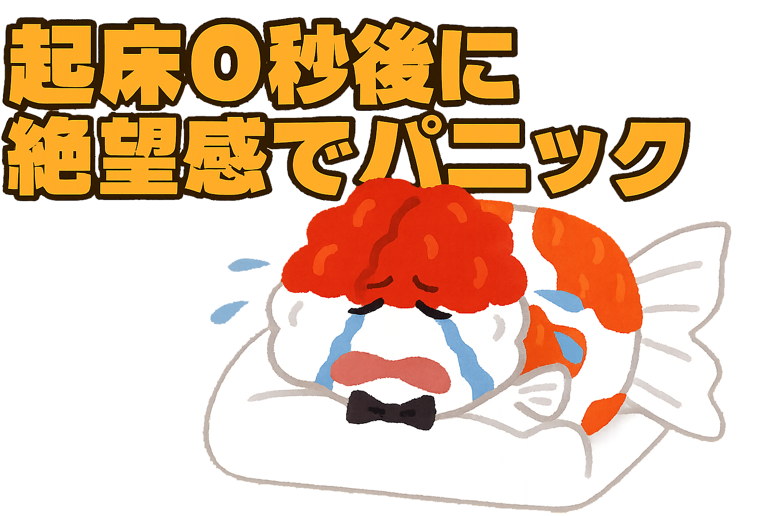 うつ病の辛い朝｜起床直後に涙があふれ絶望感に支配された日々