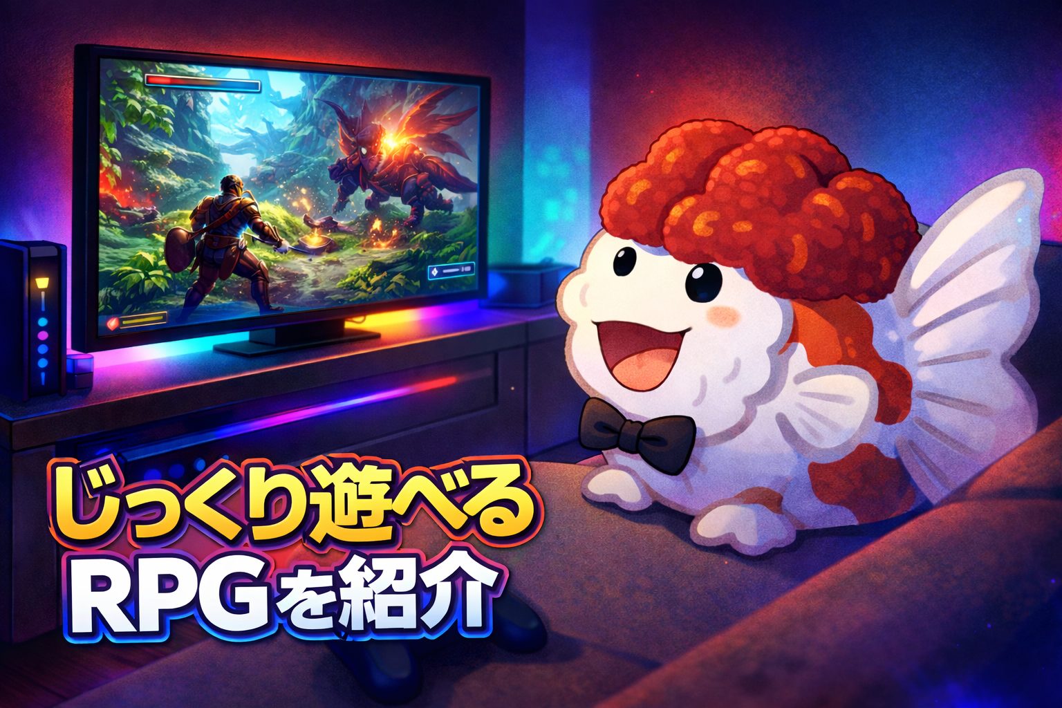 じっくり遊べるRPGを紹介